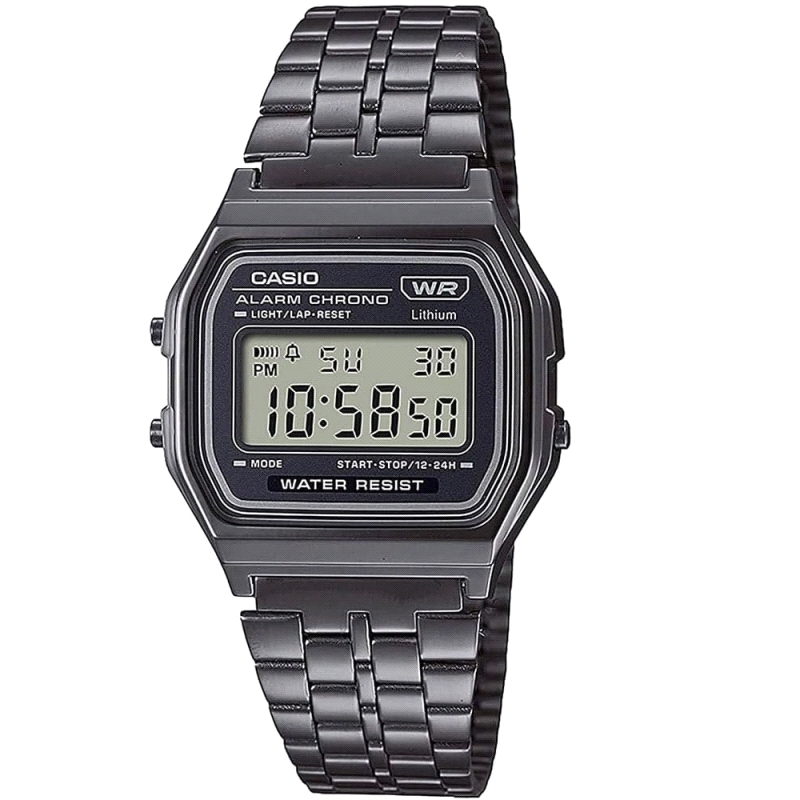 <STRONG>Casio vintage A158WETB-1AEF</STRONG>. <STRONG>Casio&nbsp;A158WETB-1AEF</STRONG>.&nbsp;Casio unisex color gris con caja d