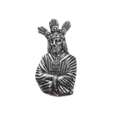 Colgante Silueta&nbsp;Cautivo Malaga <BR>Esta medalla tiene un tamaño de 27 mm de alto y 13 mm. de ancho. El asa va en la parte 