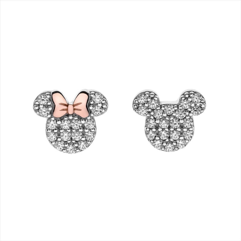 <STRONG>Pendientes plata Disney Minnie y Mickey</STRONG> con circonitas <STRONG>ES00015TZWL.CS</STRONG>. <STRONG>Pendientes Disn