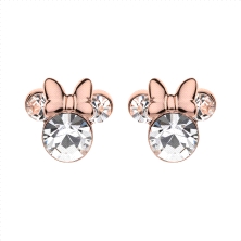 <STRONG>Pendientes Disney Minnie</STRONG> de <STRONG>plata</STRONG> rosada con circonitas <STRONG>ES00003PRWL.CS</STRONG>.&nbsp;