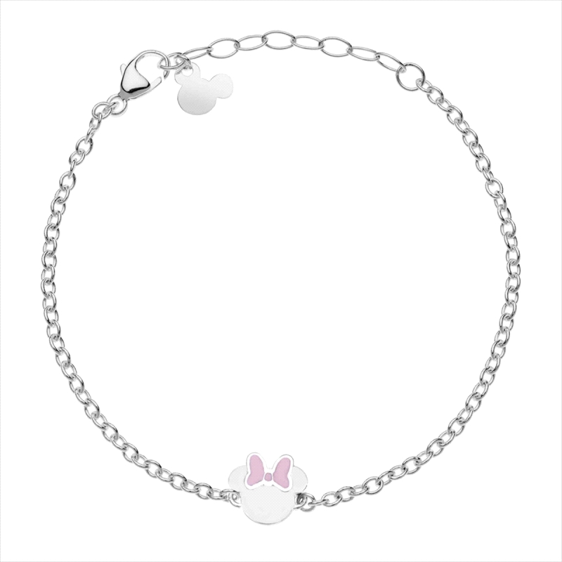 <STRONG>Pulsera</STRONG> acero <STRONG>Disney Minnie B600653L-55.CJ</STRONG>. <STRONG>Pulsera Disney</STRONG> para chica de acer