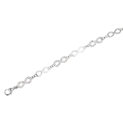 <STRONG>Pulsera plata mujer infinitos</STRONG>. <STRONG>Pulsera</STRONG> para <STRONG>mujer</STRONG> de<STRONG> plata</STRONG> d