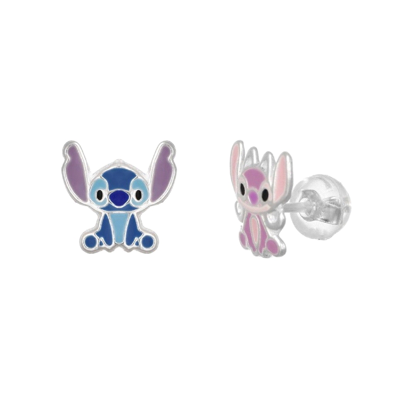 <STRONG>Pendiente Dysney plata&nbsp;Angel y Stitch</STRONG>. <STRONG>Pendiente</STRONG> de <STRONG>niña Disney</STRONG> de <STRO