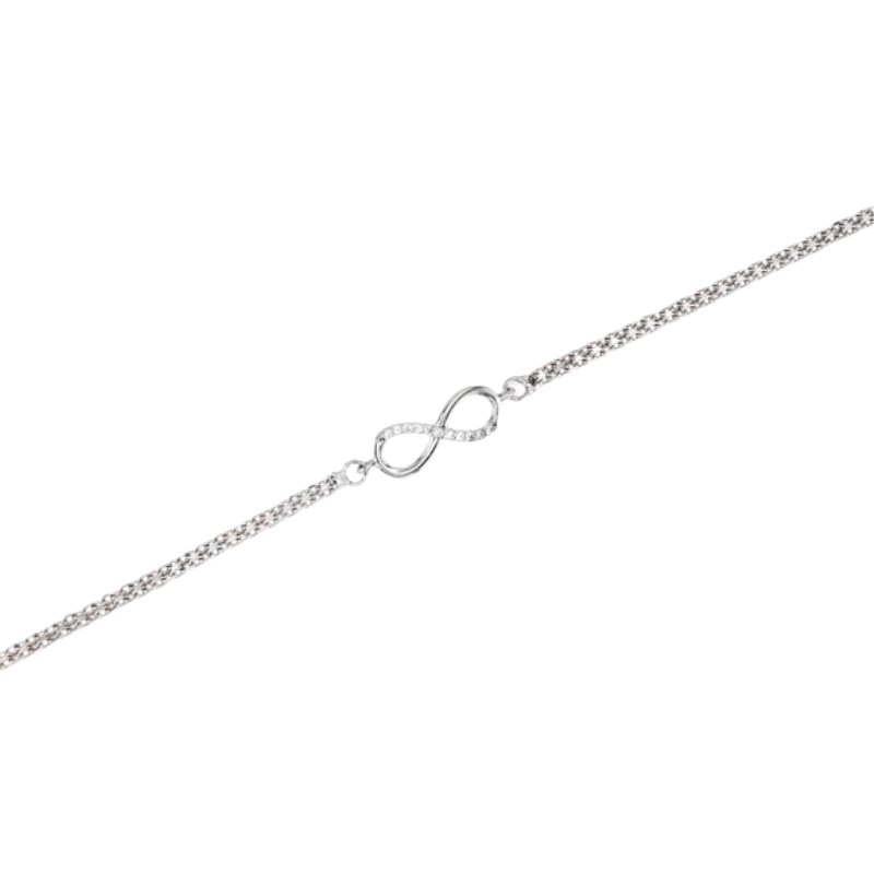 <STRONG>Pulsera plata infinito mujer</STRONG>. <STRONG>Pulsera</STRONG> para<STRONG> mujer</STRONG> con<STRONG> infinito</STRONG