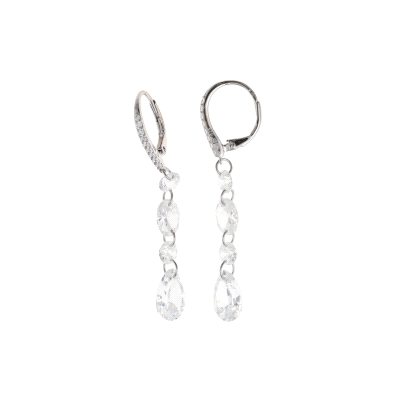 <STRONG>Pendiente Salvatore 136A0762 mujer plata</STRONG> circonitas. <STRONG>Pendientes Salvatore 136A0762</STRONG>&nbsp;fabric