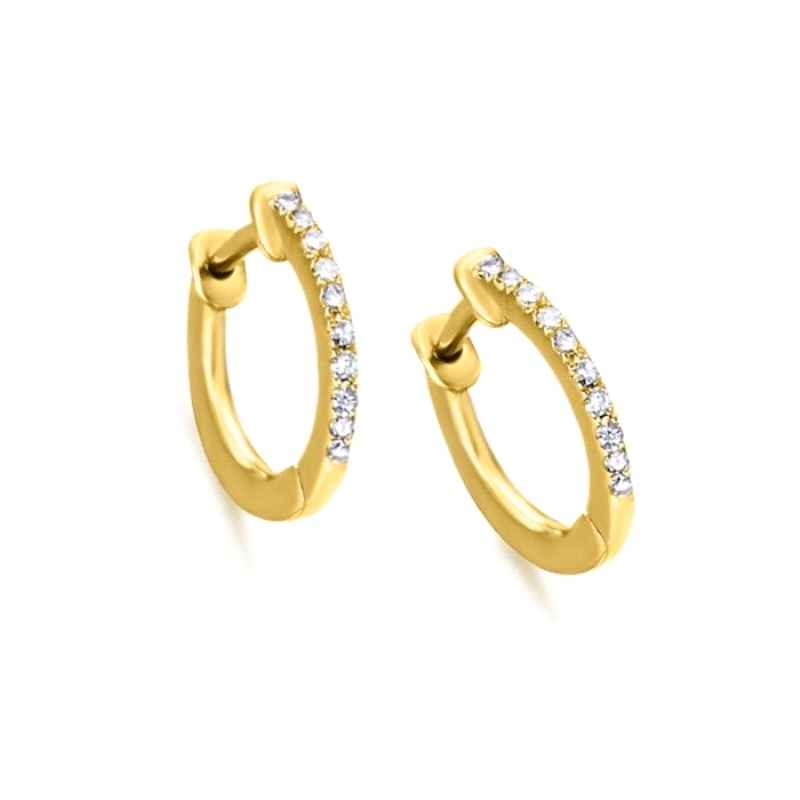 <STRONG>Pendientes LeCarré GB007OA.00 aros brillantes</STRONG>. <STRONG>Pendientes</STRONG> para<STRONG> mujer</STRONG> <STRONG>