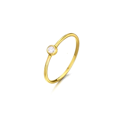 <STRONG>Anillo oro LeCarré GA014OA.13 chatón</STRONG>. <STRONG>Anillo</STRONG> para <STRONG>mujer LeCarré GA014OA.13</STRONG> fa