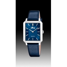 <STRONG>Reloj Lotus mujer 18987/3</STRONG> rectangular azul. <STRONG>Reloj Lotus 18987/3</STRONG>. <STRONG>Reloj Lotus</STRONG> 