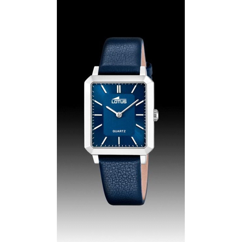 <STRONG>Reloj Lotus mujer 18987/3</STRONG> rectangular azul. <STRONG>Reloj Lotus 18987/3</STRONG>. <STRONG>Reloj Lotus</STRONG> 