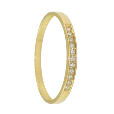 <STRONG>Sortija mujer diamante 0.08 cts oro 18 kilates</STRONG>. <STRONG>Anillo</STRONG> para <STRONG>mujer</STRONG> con<STRONG>