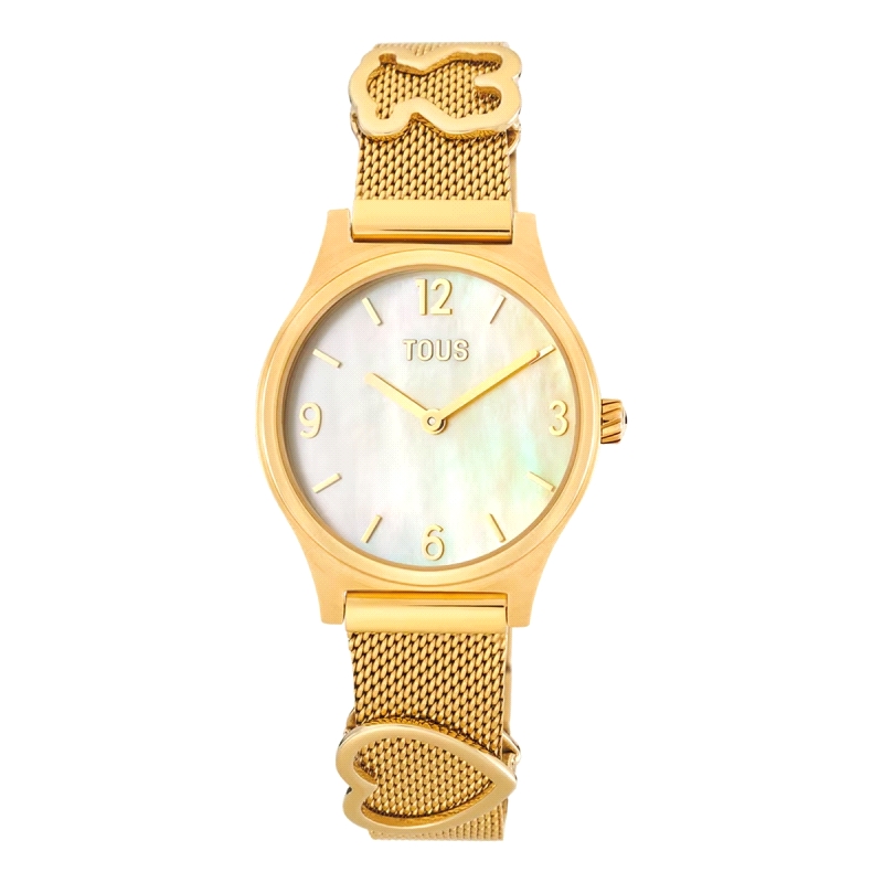 <STRONG>Reloj tous dorado 3000135900. Reloj tous&nbsp;3000135900</STRONG>. Reloj Tous de mujer&nbsp;con caja de 30 mm de diametr