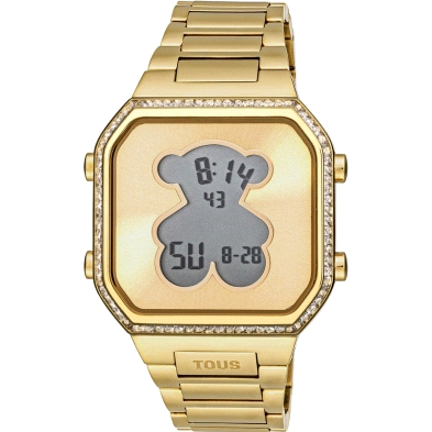 <STRONG>Reloj Tous 3000131300 dorado circonitas</STRONG>. <STRONG>Reloj Tous</STRONG> digital de<STRONG> mujer</STRONG> de acero