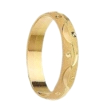 <STRONG>Alianza 4mm oro 18k rosa y amarillo</STRONG>.<STRONG> Alianza</STRONG> de <STRONG>boda</STRONG> en <STRONG>4mm </STRONG>