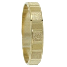 <STRONG>Alianza 4mm con cuadro mate y brillo<BR></STRONG>Este <STRONG>anillo para boda</STRONG>&nbsp;es de 4mm<BR>Esta alianza p