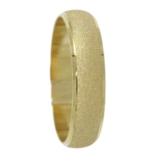 <STRONG>Alianza oro</STRONG> 5mm arenada filos lisos.<STRONG> Alianza</STRONG> para<STRONG> boda</STRONG> de<STRONG> oro</STRONG