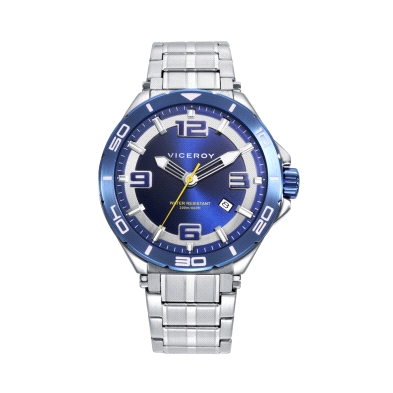 <STRONG>Reloj Viceroy caballero azul 46839-35</STRONG>. <STRONG>Reloj Viceroy</STRONG> para<STRONG> hombre</STRONG> con tratamie