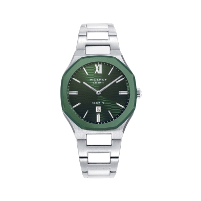 <STRONG>Reloj Viceroy mujer 45002-63</STRONG> ceramica verde. <STRONG>Reloj Viceroy</STRONG> para mujer hexagonal con <STRONG>bi