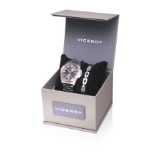 <STRONG>Reloj Viceroy hombre 401395-15</STRONG> esfera bicolor. Precioso<STRONG> pack</STRONG> de<STRONG> reloj viceroy</STRONG>