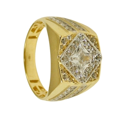 <STRONG>Anillo oro 18 kilates caballero</STRONG>. <STRONG>Anillo</STRONG> de <STRONG>hombre</STRONG> fabricado en <STRONG>oro</S