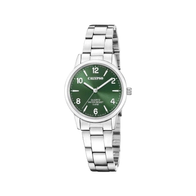 <STRONG>Reloj Calypso K5859/6 mujer verde</STRONG>.&nbsp;<STRONG>Reloj Calypso K5859/1</STRONG> de acero con esfera&nbsp;verde p