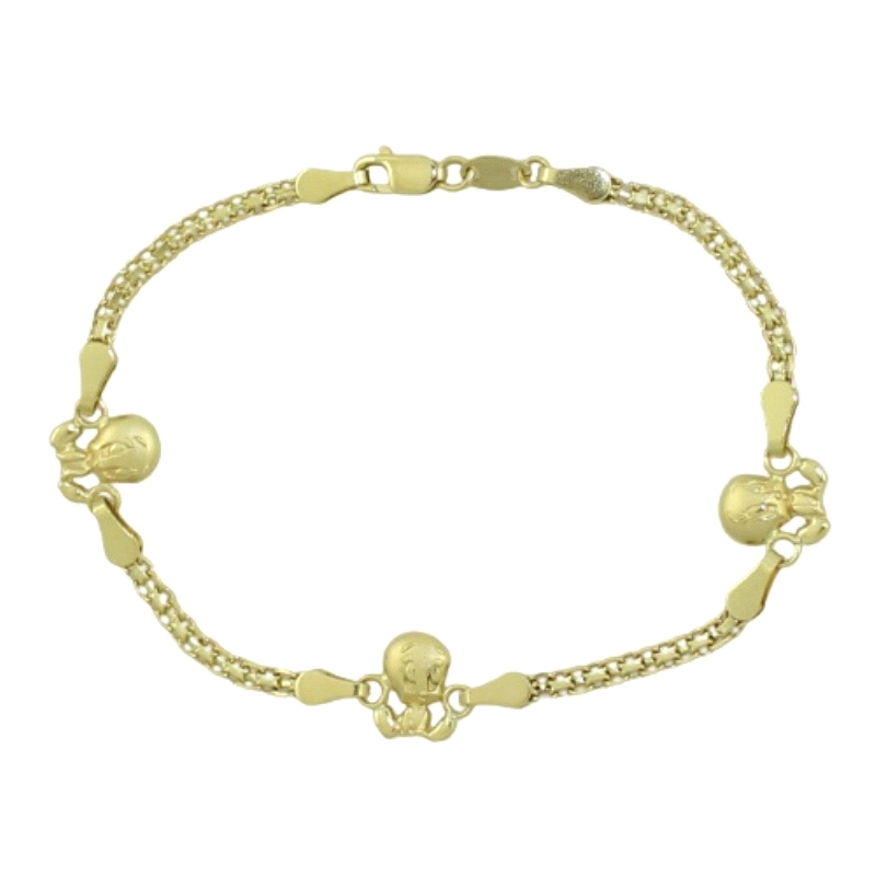 <STRONG>Pulsera oro comunión piolin</STRONG>. <STRONG>Pulsera</STRONG> para<STRONG> niña</STRONG> de <STRONG>comunión</STRONG> c