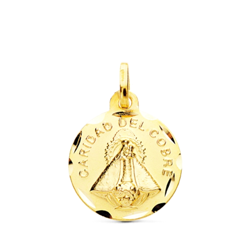 <P>Virgen de la Caridad del cobre<BR>Medalla de La Cachita de 16mm<BR>Fabricada en oro de 18 kilates</P>
