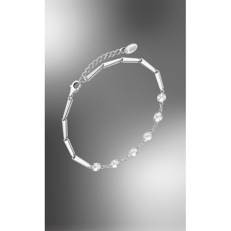<STRONG>Pulsera plata Lotus circonitas mujer LP3676-2/1</STRONG>. Si quieres una pulsera&nbsp;sencilla&nbsp;y elegante, esta <ST