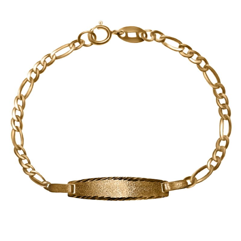 <P style="TEXT-ALIGN: left">Largo:13 cm .Eslabones pequeños y grandes combinados&nbsp;<BR>Fabricada en oro de 18 kilates<BR>Entr