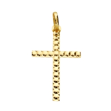 <STRONG>Cruz oro 9 kilates tallada 26mm</STRONG>. <STRONG>Cruz</STRONG> plana&nbsp;tallada fabricada en <STRONG>oro</STRONG> de 