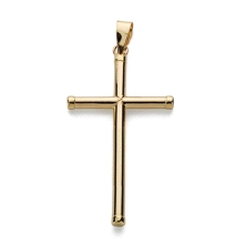 <STRONG>Cruz tubo oro 9 kilates sin cristo</STRONG>. <STRONG>Cruz</STRONG> de <STRONG>tubo</STRONG> fabricada en <STRONG>oro</ST