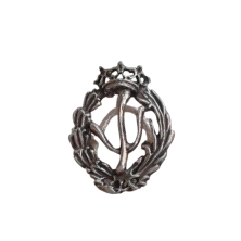Emblema profesional de Psicología .Insignia profesional fabricada en plata de primera ley (925 milesimas). Insignia de solapa, u