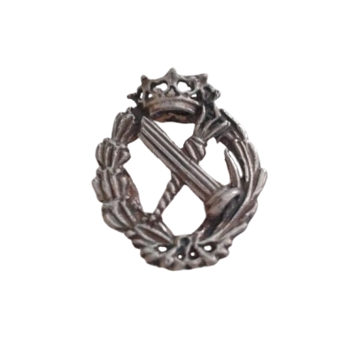 Emblema profesional de Filosofía y Letras. Insignia profesional fabricada en plata de primera ley (925 milesimas). Insignia Emblema profesional de Filosofía y Letras. Insignia profesional fabricada en plata de primera ley (925 milesimas). Insignia