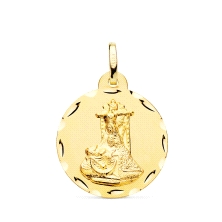 <STRONG>Medalla 24 mm Virgen de las angustias oro 18k tallas</STRONG>.<STRONG> Medalla</STRONG> de la <STRONG>Virgen de las Angu
