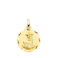 <STRONG>Medalla 18 mm Virgen de las Angustias oro 18k tallas</STRONG>. <STRONG>Medalla</STRONG> de la <STRONG>Virgen de las Angu