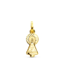 <STRONG>Medalla 16 mm Virgen del Pilar oro 18k</STRONG>. <STRONG>Medalla</STRONG> de la <STRONG>Virgen del Pilar</STRONG> en sil