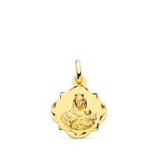 <P><STRONG>Medalla 16 mm Virgen del Carmen pandereta oro 18k</STRONG>. <STRONG>Medalla</STRONG> de la <STRONG>Virgen del Carmen<
