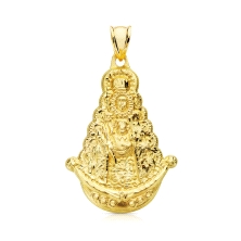 <STRONG>Medalla 35 x 25 mm Virgen del Rocio oro 18k</STRONG>. <STRONG>Medalla</STRONG> de la <STRONG>Virgen del Rocio</STRONG> e