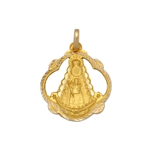 <P><STRONG>Medalla Virgen del Rocio 16 mm calada oro 18k helice</STRONG>. <STRONG>Medalla</STRONG> de la <STRONG>Virgen del Roci