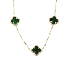 <STRONG>Collar&nbsp;mujer malaquita oro amarillo 18k</STRONG>.&nbsp;<STRONG>Collar</STRONG> para <STRONG>mujer</STRONG> fabricad