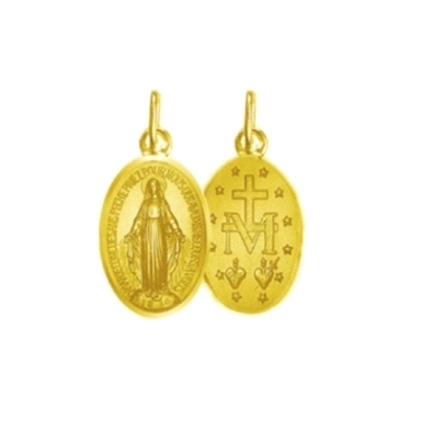 <STRONG>Medalla Virgen Milagrosa 20 x 14 mm oro 18k</STRONG>. Medalla Virgen Milagrosa ovalada con un tamaño de 20 mm <STRONG>Medalla Virgen Milagrosa 20 x 14 mm oro 18k</STRONG>. Medalla Virgen Milagrosa ovalada con un tamaño de 20 mm