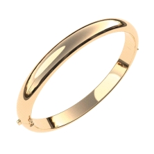 <STRONG>Pulsera media caña 10mm&nbsp;lisa oro 18k</STRONG> <BR>Pulsera media caña&nbsp;lisa&nbsp;10mm oro 18k <BR>Detalles talla
