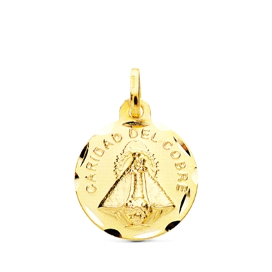 <P><STRONG>Medalla Virgen Caridad del Cobre Cachita 16 mm oro 18k tallas</STRONG>. Medalla de la <STRONG>Virgen de la Caridad de
