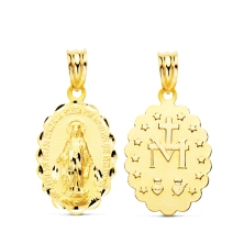 <P><STRONG>Medalla Virgen Milagrosa&nbsp;20 x 15 mm oro 18k</STRONG>. Medalla de la <STRONG>Virgen Milagrosa</STRONG> con forma 