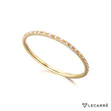 <STRONG>Anillo LeCarré ga003oa.13 con diamantes</STRONG><BR><STRONG>Media alianza LeCarré</STRONG>, fabricada en oro de 18 kilat