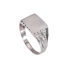<STRONG>Sello plata hombre 11 x 13 mm</STRONG>. Sello para <STRONG>hombre</STRONG> fabricado en <STRONG>plata</STRONG> de primer