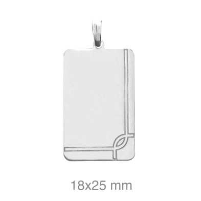 <STRONG>Chapa plata 25 x 18 mm</STRONG>. <STRONG>Chapa</STRONG> fabricada en <STRONG>plata</STRONG> de primera ley rodiada. Su a <STRONG>Chapa plata 25 x 18 mm</STRONG>. <STRONG>Chapa</STRONG> fabricada en <STRONG>plata</STRONG> de primera ley rodiada. Su a