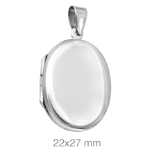 <STRONG>Dige&nbsp;plata&nbsp;27 x&nbsp;22 mm ovalado liso</STRONG>.&nbsp;Dige ovalado fabricado en <STRONG>plata</STRONG> de <ST