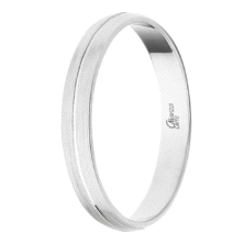 <STRONG>Alianza 9 kilates blanca&nbsp;3mm media caña con linea central <BR>Alianza oro 9 kilates</STRONG> 3mm con linea central 
