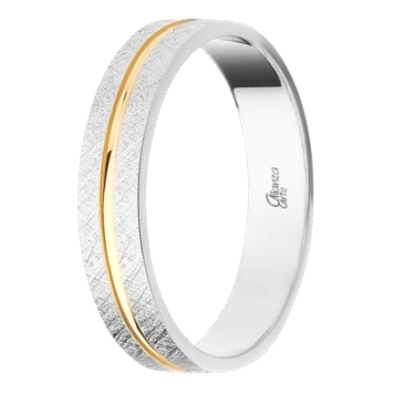 <STRONG>Alianza oro 9 kilates bicolor 4mm perfil plano diamantado<BR>Alianza oro 9 kilates</STRONG> 4mm con acaba <STRONG>Alianza oro 9 kilates bicolor 4mm perfil plano diamantado<BR>Alianza oro 9 kilates</STRONG> 4mm con acaba