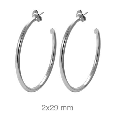<STRONG>Aro plata 29 mm tubo presión</STRONG>. <STRONG>Aros</STRONG> fabricados en <STRONG>plata</STRONG> de primera l <STRONG>Aro plata 29 mm tubo presión</STRONG>. <STRONG>Aros</STRONG> fabricados en <STRONG>plata</STRONG> de primera l